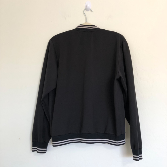 Penshoppe Black Bomber Jacket with Cool Patches - Picture 6 of 6